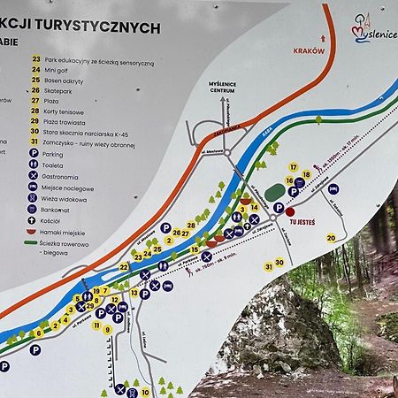 Zielone Zarabie Residence Myślenice Kültér fotó